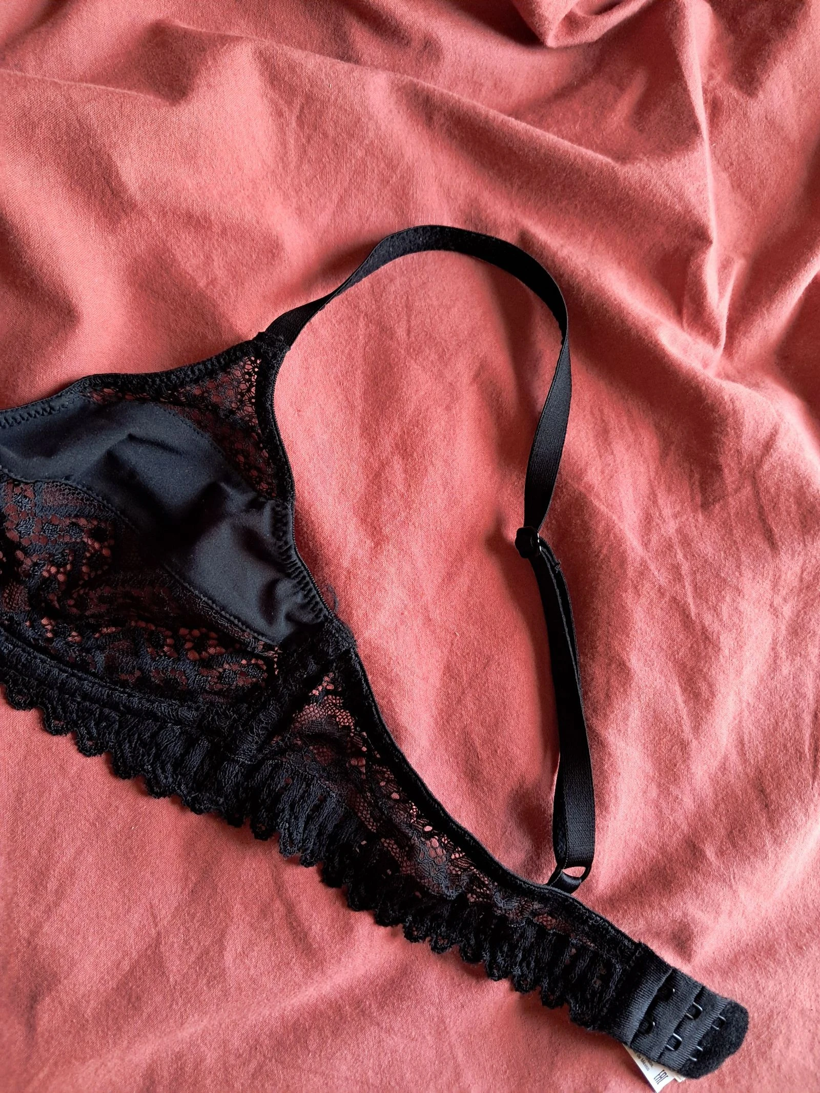 Sujetador 85B Etam negro de encaje casi nuevo – photo 8